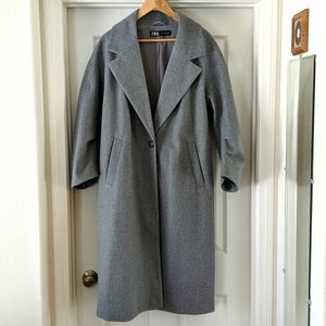 Zara oversized coat size M